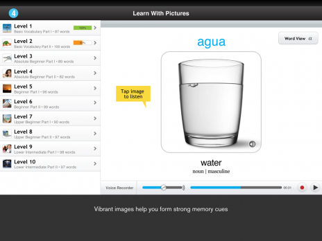 Screenshot 5 - WordPower Lite for iPad - Spanish   